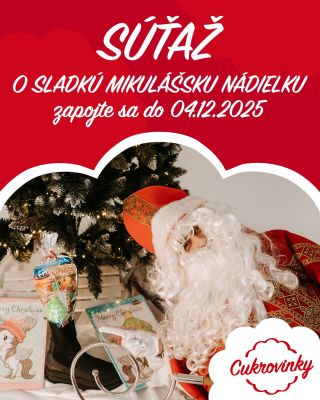 🎅 MIKULÁŠSKA SÚŤAŽ O SLADKÚ NÁDIELKU! 🍫✨ Mikuláš už balí sladkosti a my sme si pre vás pripravili malú predvianočnú...